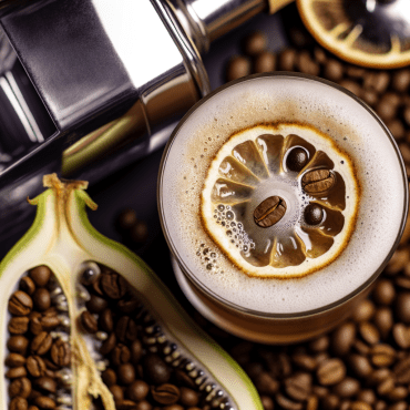 A refined and creamy cocktail with a coffee twist, made by mixing Gala Caffè Stock, gin, and milk cream. Finish with a sprinkle of coffee powder for an elegant presentation. Try the twist suggestion for a unique touch!