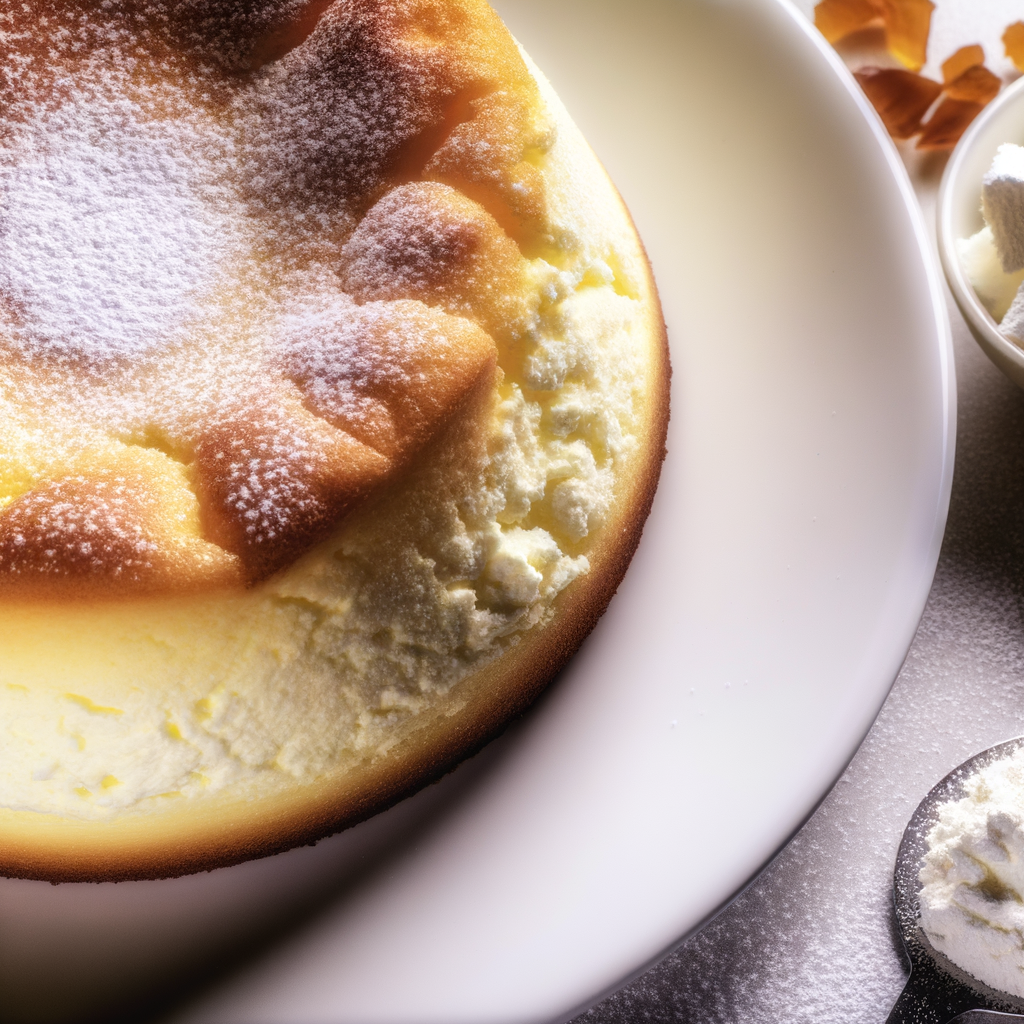 La Tarta de Ricotta Tradicional y Esponjosa es un clásico postre italiano, perfecto como postre o merienda. Elaborada con ricotta, harina, huevos, azúcar, y enriquecida con ralladura de limón, esta tarta es irresistiblemente suave y aromáticamente dulce. Es ideal para disfrutar con una copa de vino o una taza de té o café caliente.