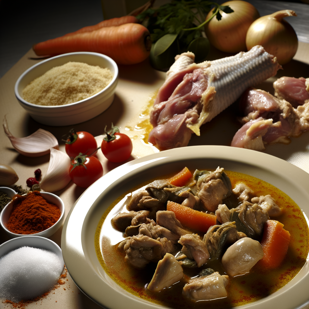 Piccatiglio is a delicious veal and chicken stew with carrots, olives, and marjoram. A rich and balanced dish, enhanced with a touch of aromatic nutmeg.