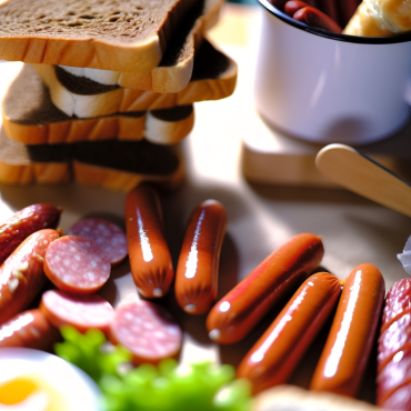 Bocaditos calientes de salchicha y pan oscuro, perfectos como aperitivo o tentempié. El contraste entre el pan crujiente, la mantequilla de ajo y la salchicha a la parrilla deleitará hasta a los paladares más exigentes. Agrega pimentón ahumado para un toque especial.