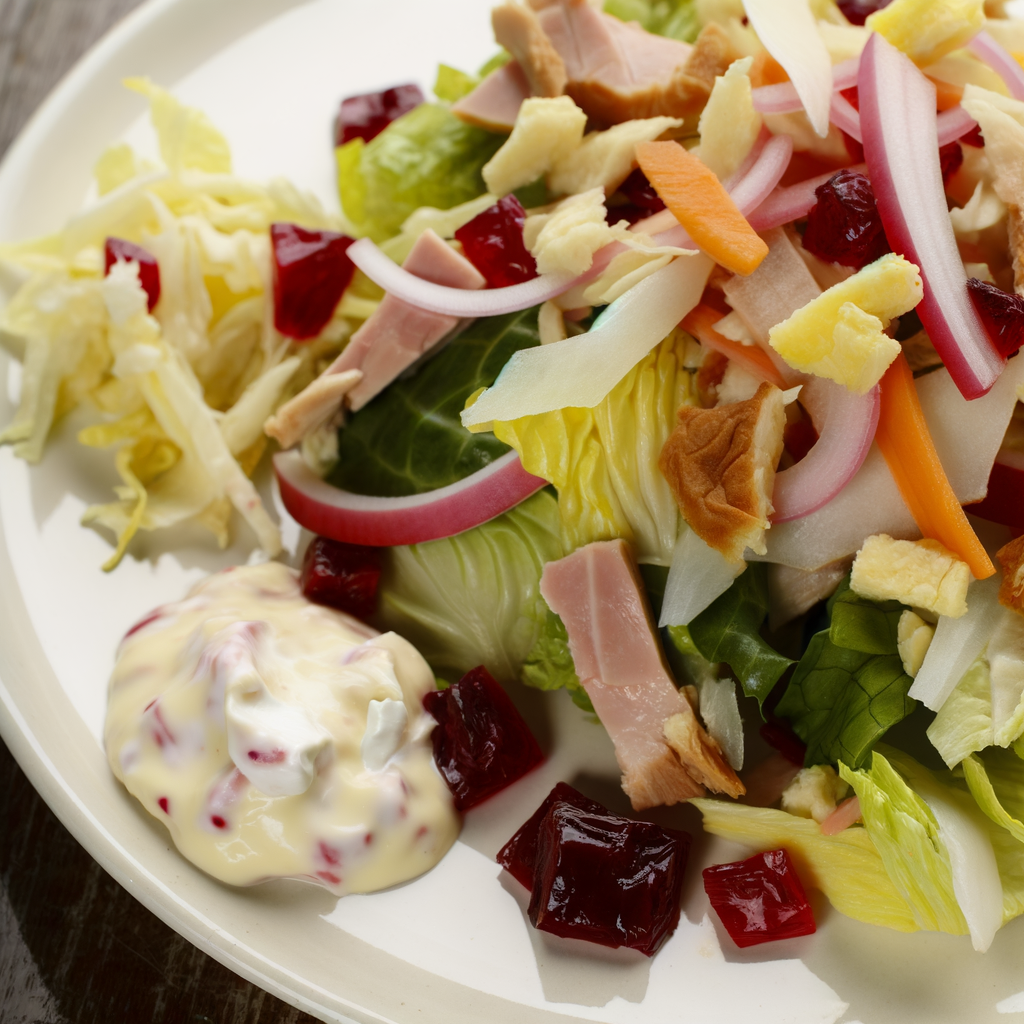 Try the revamped Waldorf Astoria salad recipe with Renette apples, celery, toasted almonds, and mayonnaise. An explosion of freshness and crunchiness, perfect as a refined side dish or a light main course for summer lunches!