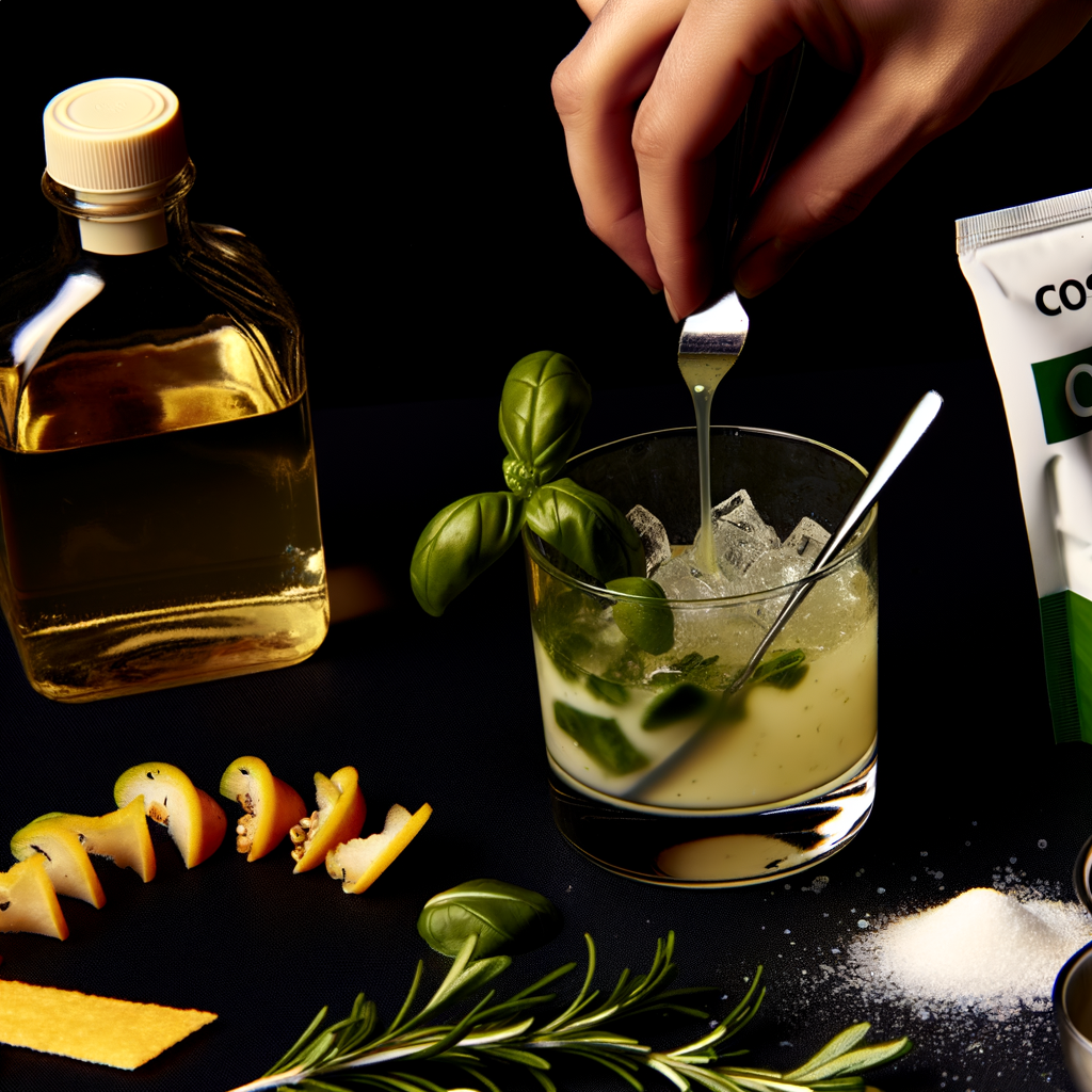 The Caruso cocktail is an elegant blend of Gin Dry, Vermouth Dry, and Crema di Menta Verde, with a fresh and vibrant touch. Customizable with a splash of tonic water, it encourages sharing of variations on social media to create a community passionate about mixology.