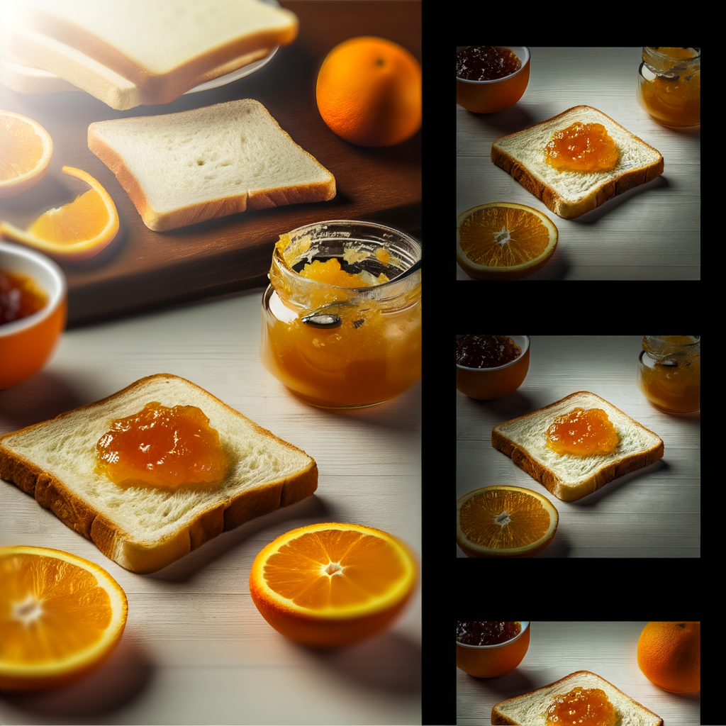 Disfruta de la bondad de los sandwiches dulces de mermelada de naranja, hechos con bizcocho, azúcar glas y un toque de colorante alimentario. Una receta fácil y rápida para deleitar a tus amigos y familiares. Agrega un toque único con ralladura confitada o una pizca de canela para un sabor especial.