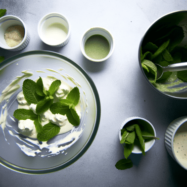 Delightful and refreshing mint cream, enriched with a touch of vanilla and without egg whites. Perfect as a dessert or for an afternoon break. Garnish with crispy wafers and finely chopped fresh mint leaves for a special touch.