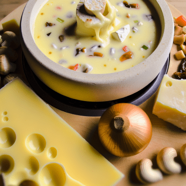 The traditional Fontina cheese fondue is a delightful creamy sauce made with cheese softened in milk and enriched with egg yolks. Perfect as an appetizer or main course for winter evenings, to be enjoyed with toasted bread or fresh vegetables. Bon appétit!
