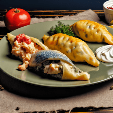 Los Pirozski de pescado son deliciosos bocaditos de hojaldre rellenos de pescado picado, cebolla y huevo duro, ideales como aperitivos o finger food. Una idea original para enriquecer el relleno es agregar cebollino picado y ralladura de limón orgánico. Fáciles y rápidos de preparar, perfectos para un aperitivo gourmet.