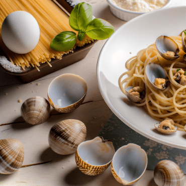 Gli spaghetti alle vongole sono un classico piatto della cucina italiana, arricchito da vongole al naturale, pomodori pelati, aglio e prezzemolo. Facile e veloce da preparare, con un tocco di peperoncino per un sapore extra. Un piatto tradizionale dal gusto inconfondibile!