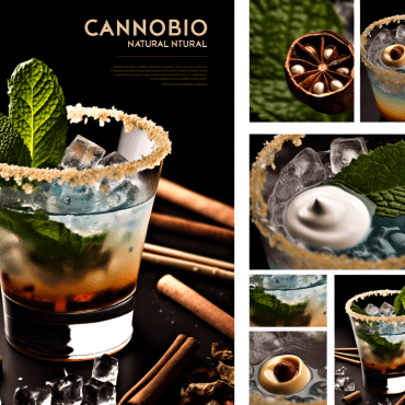 Enjoy the Cannobbio cocktail, a balanced mix of white mint cream and Rocher, adorned with fresh fruit. Perfect for special occasions and evening aperitifs.