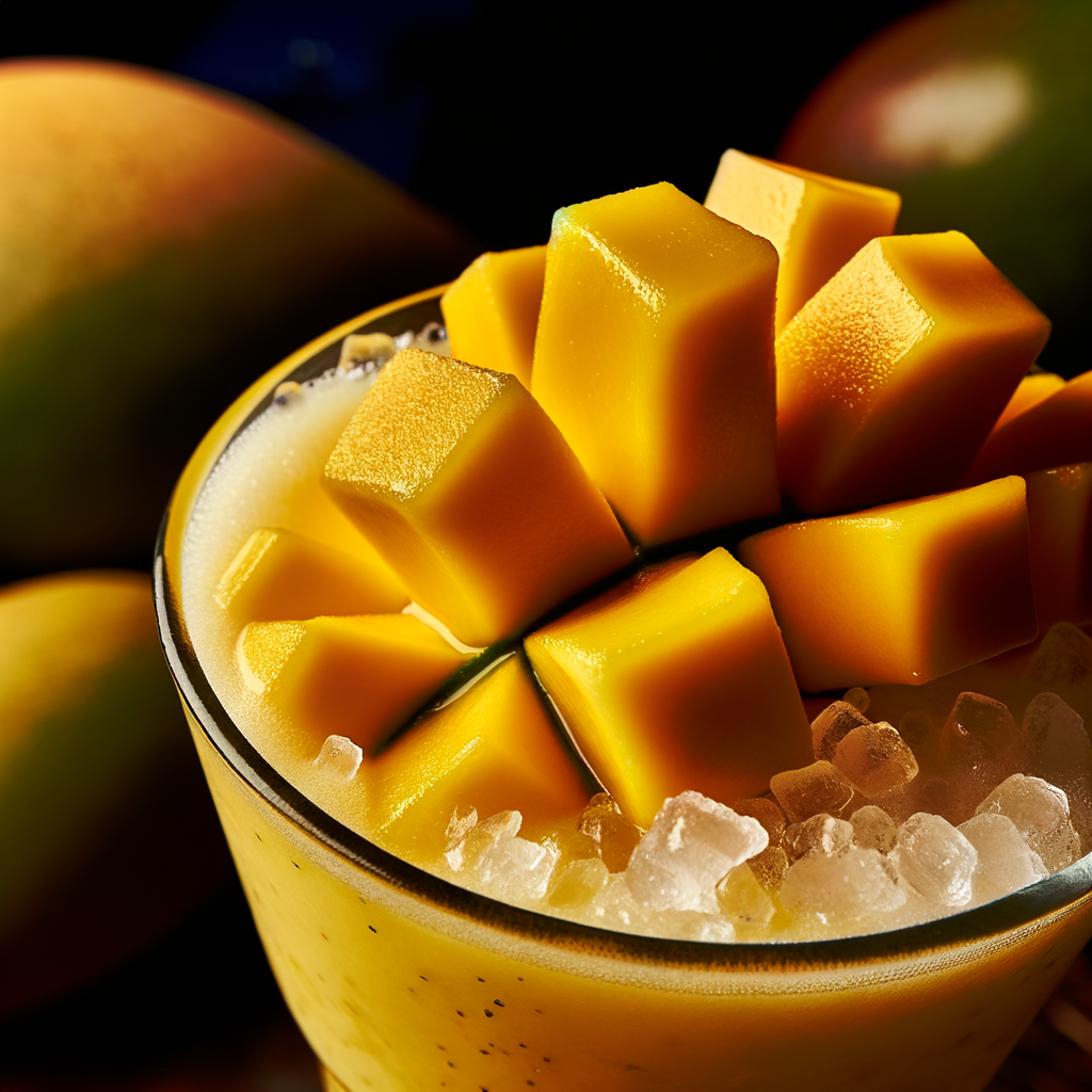 Il Mango Safari è un cocktail esotico che trasporta direttamente ai tropici con un mix fresco di Ron Pampero White, liquore Safari, succo d'ananas e succo di limone, guarnito con fettine di ananas e limone. Perfetto per l'aperitivo o per rinfrescare le serate estive, è arricchito da un tocco unico con sciroppo di cocco o foglioline di menta fresca.