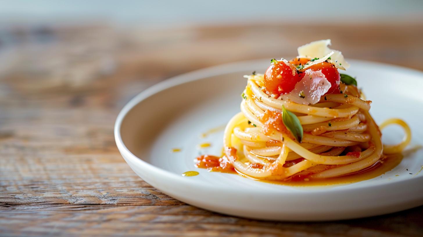 Bucatini Pomodoro e Bottarga: Ricetta Veloce