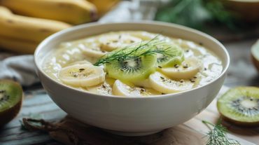 Crema Di Banana Al Kiwi: Ricetta Leggera