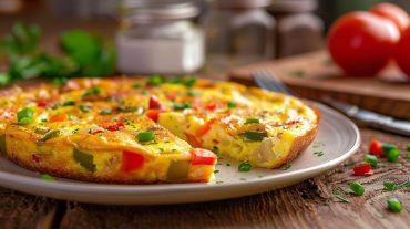 Frittata Veloce ai Peperoni